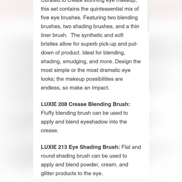 Luxie Impact Set Dreamcatcher Collection - Picture 6 of 7